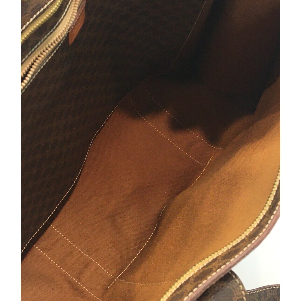 Celine Macadam Brown Shoulder Bag Tote - Picture 3 of 6